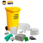 KIT ANTIDERRAME P/ HIDROCARBUROS Cap. 120 LT