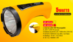LINTERNA RECARGABLE LED 5W OP-4251A OPALUX - Imagen 2