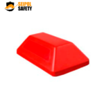 TACHON REFLECTIVO BIDIRECCIONAL ROJO