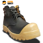 BOTIN DE CUERO DIELECTRICO FORRO DE BADANA REFUERZO DE PUNTA FAJ