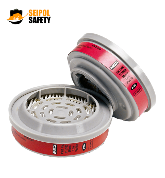 CARTUCHO PARTICULAS AEROSOLES P100 LOW PROFILE 815369 MSA - Imagen 1