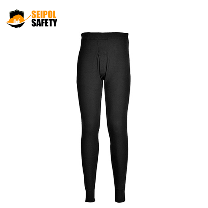 PORTWEST B121 PANTALONES TERMICOS POLIALGODON NEGRO PANTALONES TERMICOS POLIALGODON B121 PORTWEST - Imagen 1