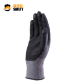 GUANTE PALMA DE NITRILO/PU CON PUNTOS DE NITRILO VE727 DELTA PLUS - Imagen 2