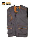 CHALECO DE TRABAJO M6GIL DELTA PLUS - Imagen 2