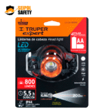 LINTERNA FRONTAL 800 LUMENES TRUPER - Imagen 2
