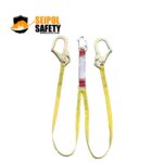 LINEA DE VIDA 2 GANCHOS GRANDES TIPO Y CON AMORT CODIGO: 01231