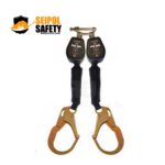 LINEA RETRACTIL DOBLE DE 6 DE CINTA (1.80METROS) CODIGO:32005