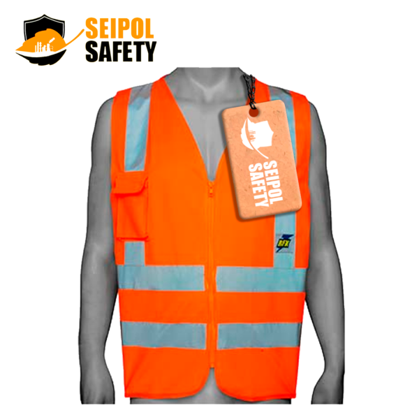 CHALECO STEELPRO RFX NARANJA POLIESTER