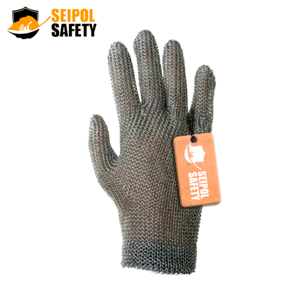 GUANTE DE MALLA ACERO DE 5 DEDOS STEELPRO
