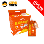 SACHET BLOQUEADOR SOLAR PALMERA SPF50 10 GR C/TAPA (RESISTENTE AL AGUA)