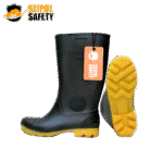 BOTA DE PVC SEGUSA NEGRO SIN PUNTA DE ACERO