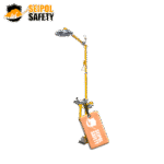 DUCHA LAVAOJOS ACERO GALVANIZADO CON PEDAL CEG 1001-G