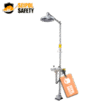 DUCHA LAVAOJOS ACERO INOXIDABLE CON PEDAL CEG 1002-AI