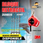 BLOQUE 3M PROTECTA 20 PIES(6.1) - 3590514 CABLE GALV - Imagen 2