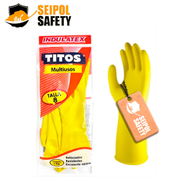 GUANTE INDULATEX TITOS MULTIUSO CALIBRE 20