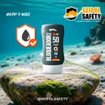 BLOQUEADOR SOLAR PALMERA 110ML 50 SPF (RESITENTE AL AGUA) - Imagen 2