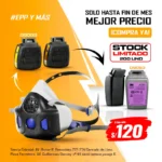KIT RESPIRADOR SECURECLICK + FILTRO D9093 + D8003 / 3M - Imagen 2