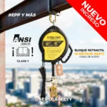 BLOQUE RETRACTIL STEELPRO 50FT (15 METROS) CABLE - Imagen 2
