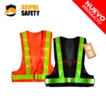 CHALECO CON LUCES LED EN FORMA DE H