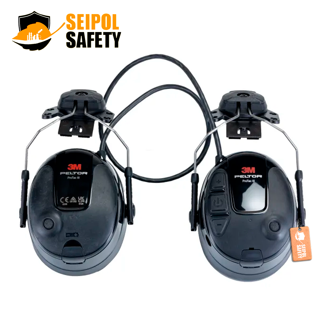 MT13H221P3E OREJERA PELTOR PROTAC III P/CASCO (NRR: 23 dB) - MT13H221P3E - Imagen 1